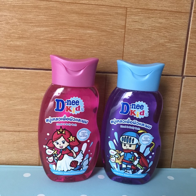 Sữa Tắm Gội Toàn Thân Dnee Kids Thái Lan 200ml– Dành Cho Bé