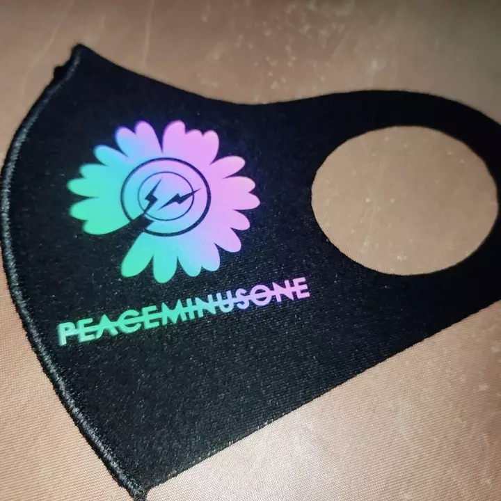 Khẩu trang vải su loại tốt có in hình phản quang | BigBuy360 - bigbuy360.vn