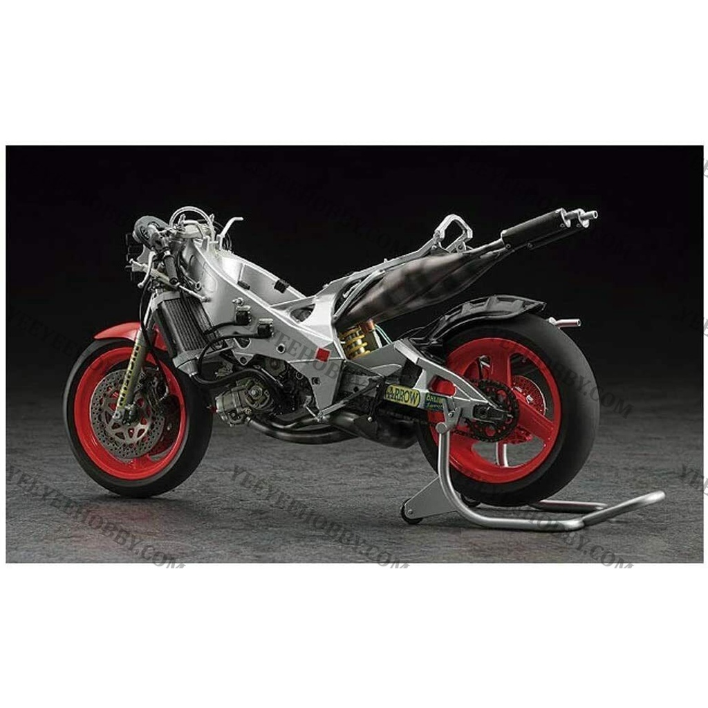 [YEEYEE] MÔ HÌNH LẮP RÁP HASEGAWA - 1/12 YAMAHA YZR500 (OW98) '1988 WGP500 CHAMPION'