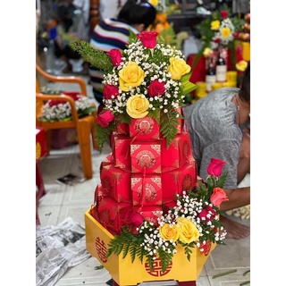 Hộp quà cưới combo 50 cái