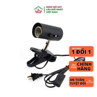 Kẹp đèn ngắn cho bò sát thú cưng quay 360 độ | Vietpetgarden