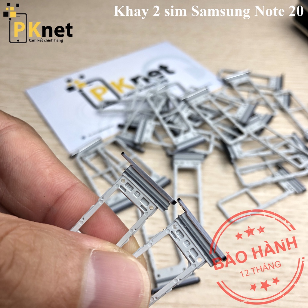 Khay sim Note 20/Note 20 5G Samsung Chính Hãng [Bản 2 Sim - 3 Màu: Xám, Xanh, Vàng đồng]