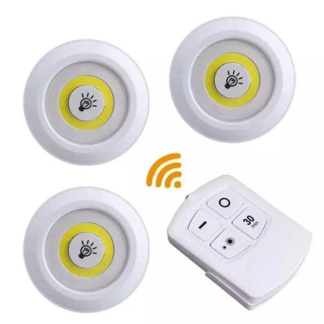 BỘ 3 ĐÈN LED THÔNG MINH ĐIỀU KHIÊN TỪ XA