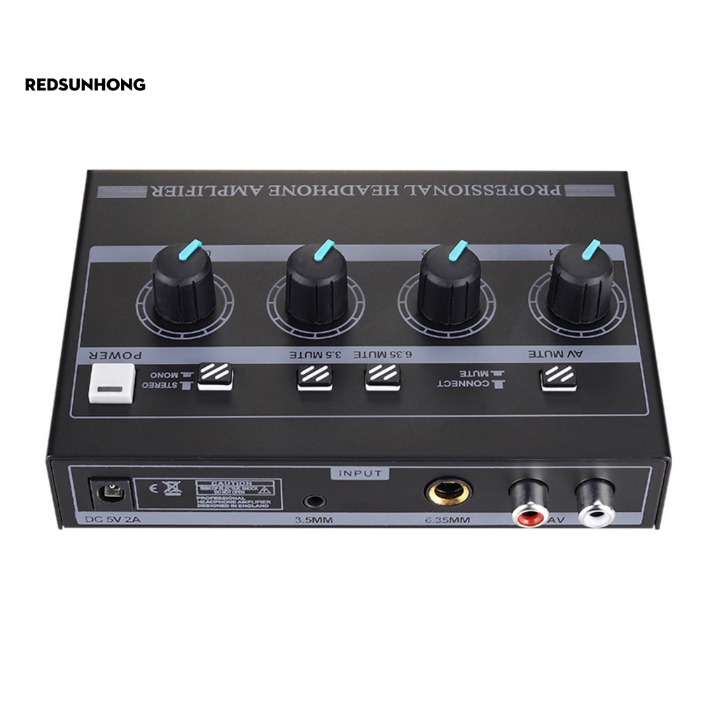 Bộ Khuếch Đại Âm Thanh 8 Kênh Có Nút Điều Khiển Cho Studio