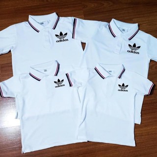 Áo thun gia đình có cổ , áo thun nam nữ có cổ - A.D.I.D.A.S {áo polo gia đình, áo phong gia đình}