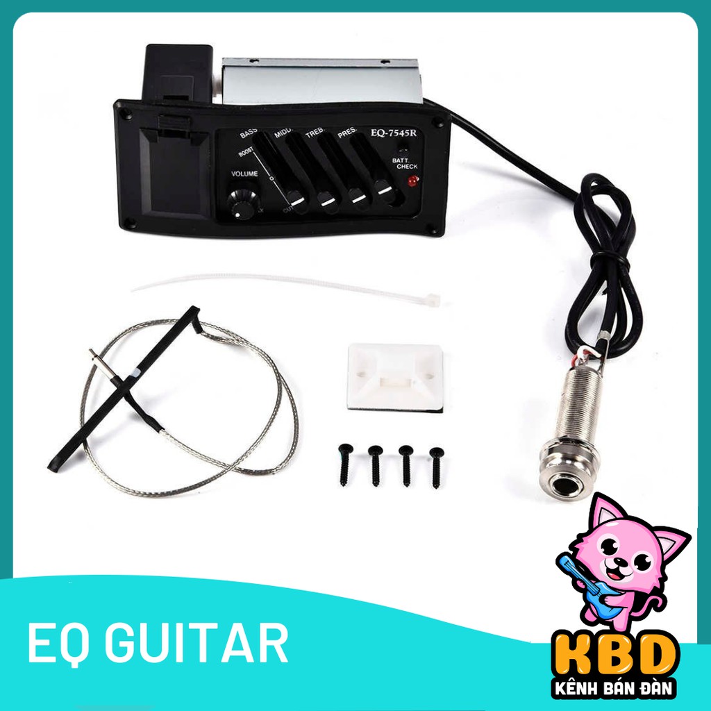 Trọn bộ EQ đàn Guitar 7545R chuyên dụng