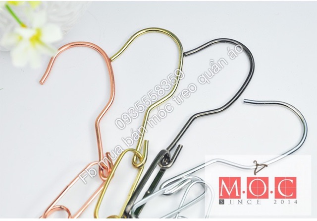 2 Dây xích nhựa treo quần áo tiện dụng