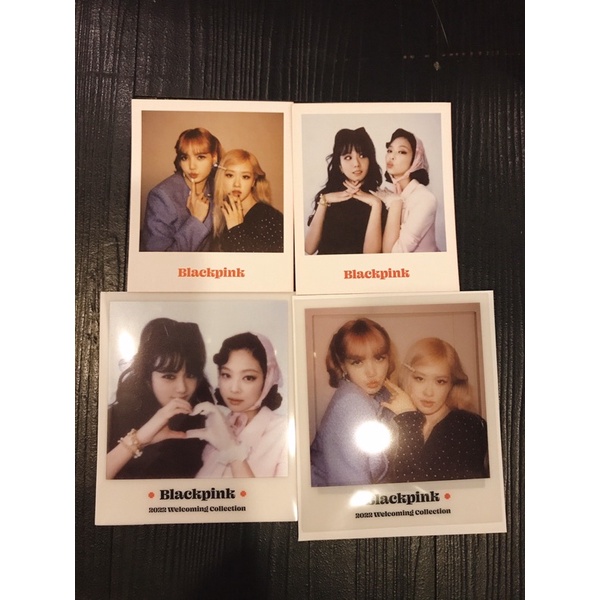 Card blackpink wc22 Jisoo Lisa Rosé Jennie welcoming chính hãng