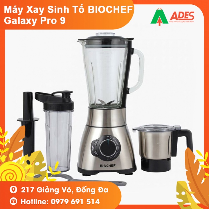 Máy Xay Sinh Tố Biochef Galaxy Pro 9 – Nhập khẩu chính hãng Úc - Bảo hành 2 năm động cơ, 1 năm phụ kiện