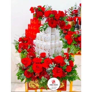 SET 100 HỘP GIẤY ĐỰNG BÁNH CỐM, XUXÊ
