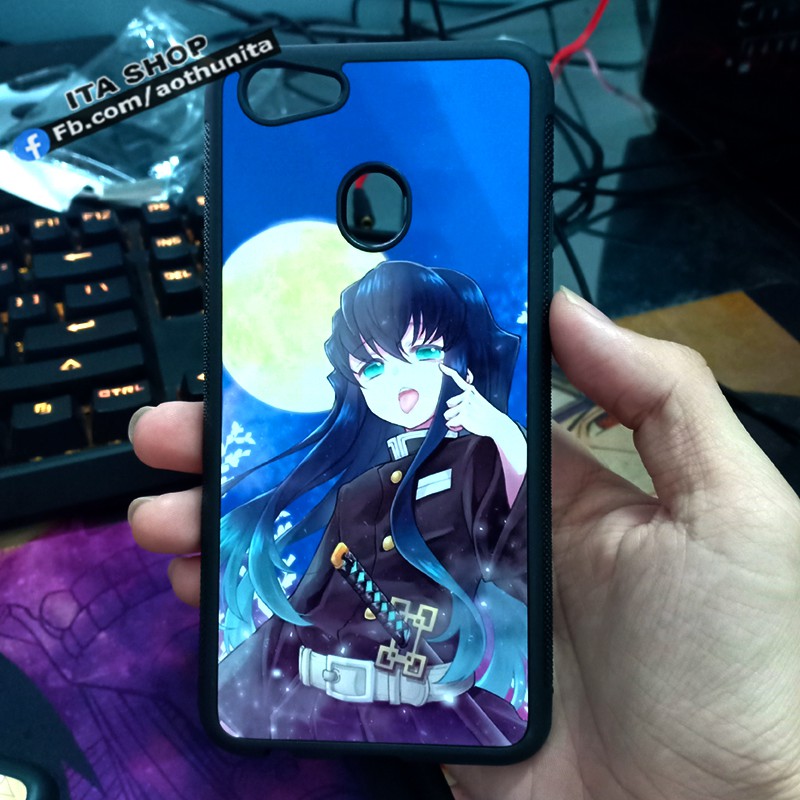 Ốp lưng Hà trụ - Kimetsu no yaiba - Thanh gươm diệt quỷ - Cho các máy