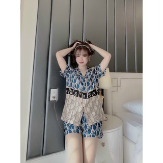 PYJAMA GẤM XƯỚC TÔ CHÂU CAO CẤP