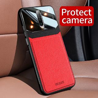 Ốp lưng Xiaomi Redmi 9 9A Sang trọng Retro Da Texure Plexiglass Ốp lưng mềm Vỏ điện thoại