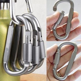 Bộ 4 cái móc khóa hình chữ D đa dụng