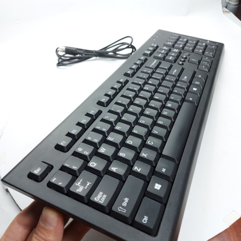 Bộ bàn phím có dây hãng Dell hp gõ êm dành cho bạn hay làm việc đêm | BigBuy360 - bigbuy360.vn