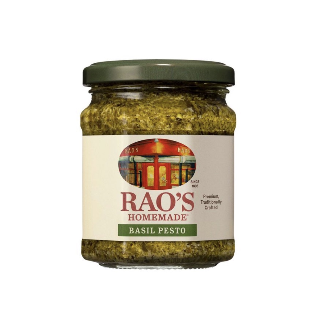 SỐT BASIL CHO MÓN PASTA - PIZZA - SPAGHETTI - SALAD Rao's Homemade Basil Pesto Sauce Premium Quality Flavorful Sauce, 19