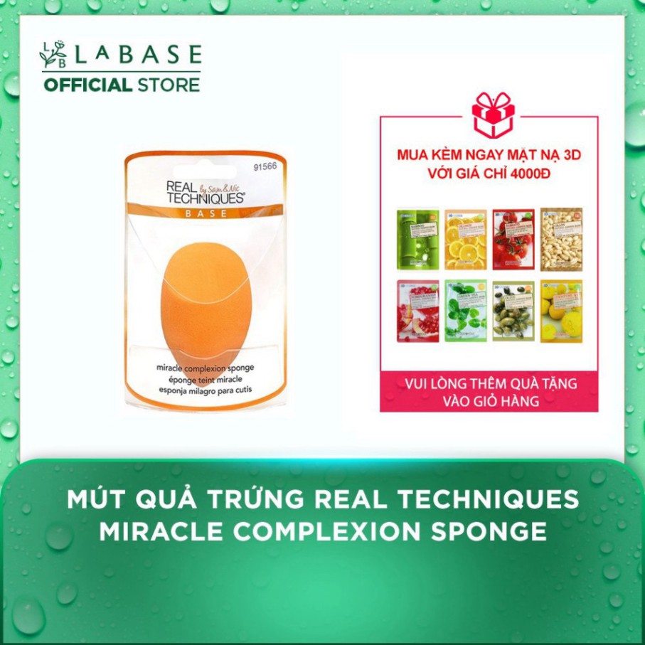 Bông Mút trang điểm Real Techniques Miracle Complexion Sponge E99