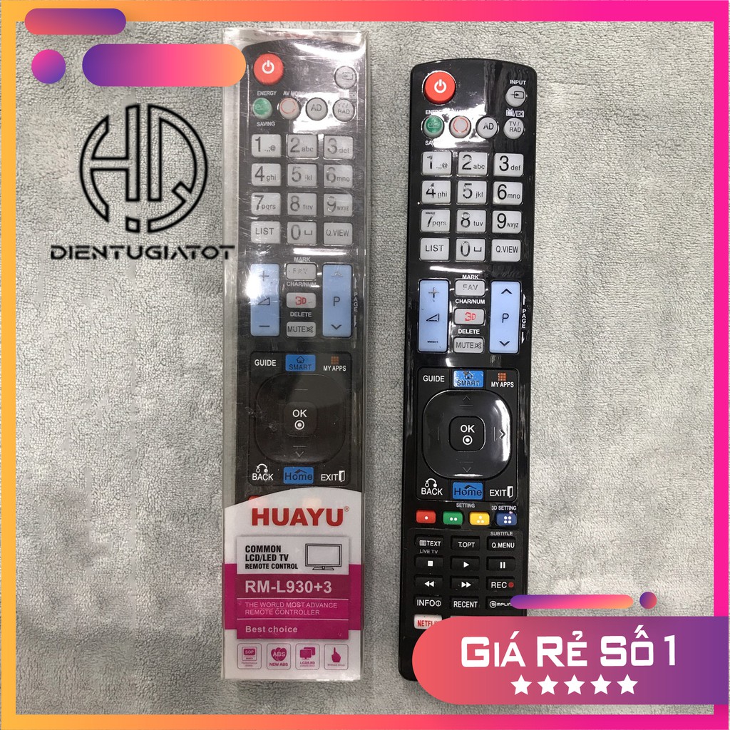 [GIÁ GỐC]-BH 3 Tháng-Remote điều khiển LG RM-L930+3