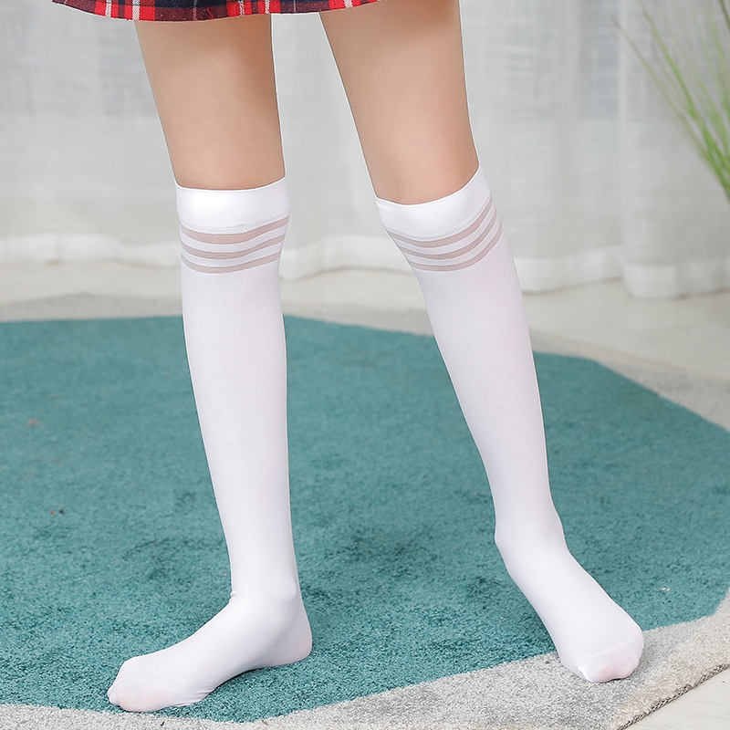 Vớ Dài Đến Đầu Gối Siêu Nhẹ Thoáng Khí Cho Bé Gái