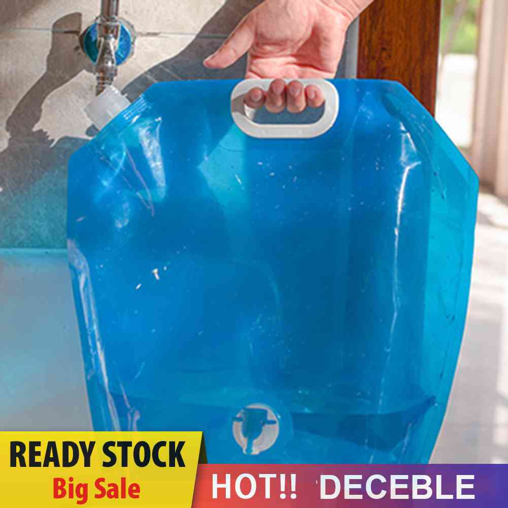 Deceb Túi Đựng Nước 5L / 10L Có Thể Gấp Gọn Tiện Dụng Dùng Ngoài Trời