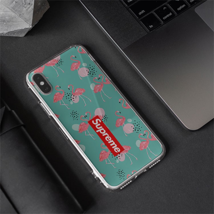 Ốp kính Silicone dẻo hình logo Supreme Hiện Đại riêng chỉ Iphone JC20200800127