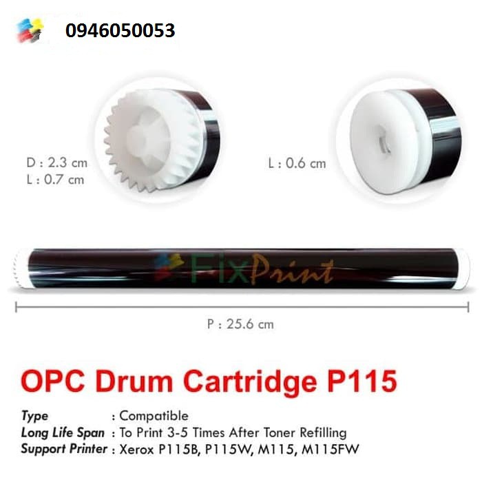 Trống Drum máy in Fuji Xerox P115W