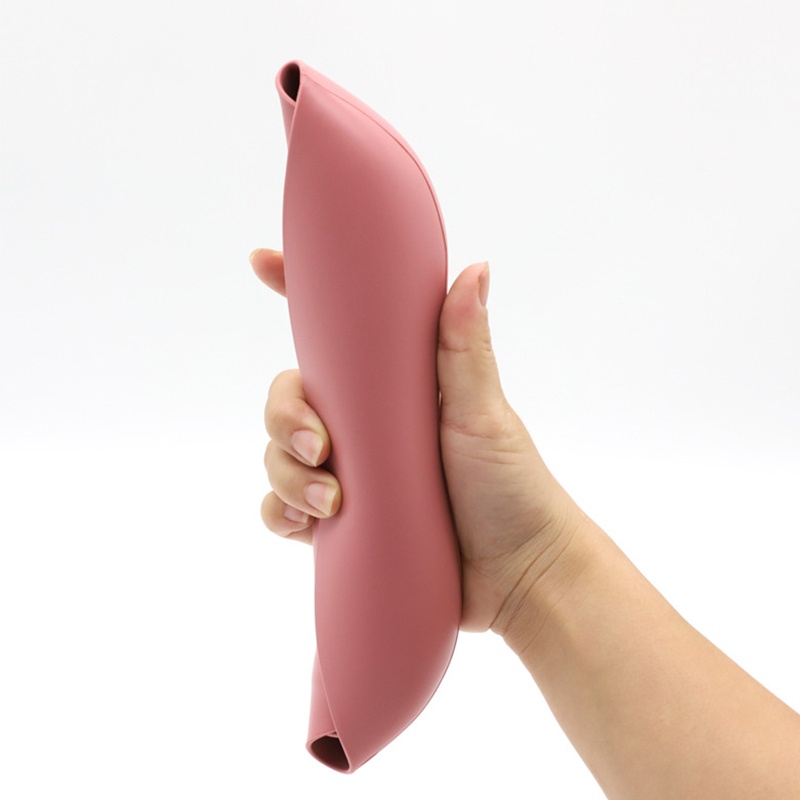 Bộ Dụng Cụ Tập Ăn 8 Món Gồm Bát / Muỗng / Nĩa Chia Ngăn Bằng Silicone Dành Cho Bé