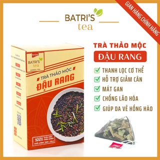 Trà thảo mộc Đậu Rang giảm cân, thanh lọc cơ thể, giúp da vẻ hồng hào - Hộp 300g (12 gói/ Hộp)