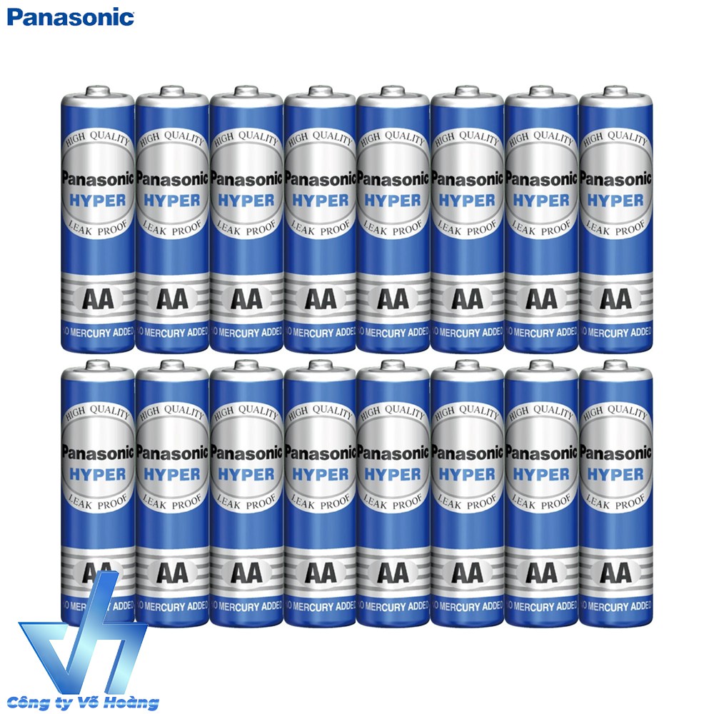 Bộ 16 pin AA Panasonic R6UT High Quality (Xanh)