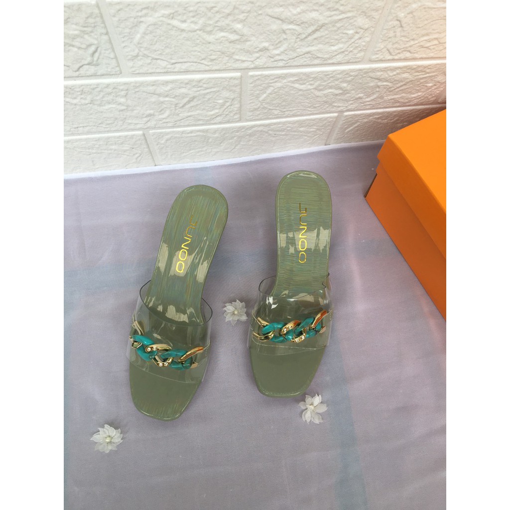Giày Cao Gót Sandal quai mảnh đế kiểu 5cm và 7cm - Sandal Nữ Đế kiểu 5p - 7p