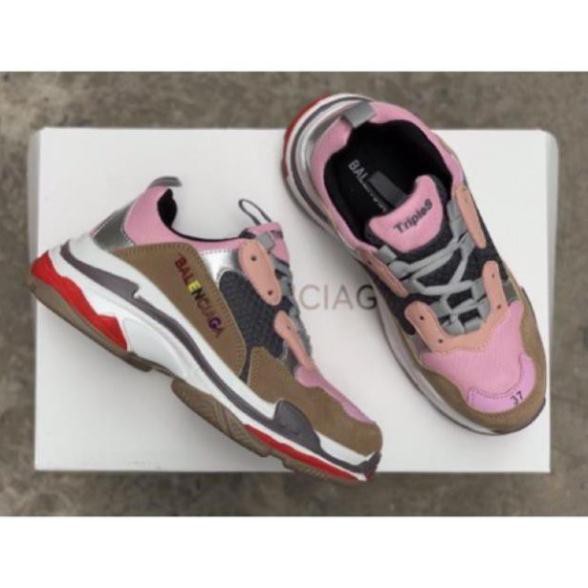 GIÀY BALENCIAGA TRIPLE S HỒNG -A122 . ` ^ '