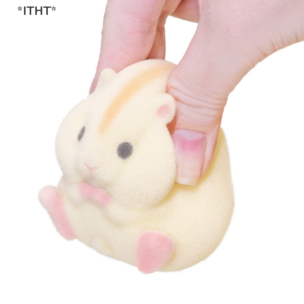 [ITHT] Đồ Chơi Búp Bê Chuột hamster Nhồi Bông Hình Viên Con Nhộng Đáng Yêu [Hot]