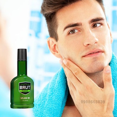 Nước Hoa Nam Sau Cạo Râu Brut Classic Scent Splash On 207ml