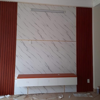 Giấy Dán Giả Đá, Decal Dán Giả Vân Đá, Dán Bàn, Dán Tủ