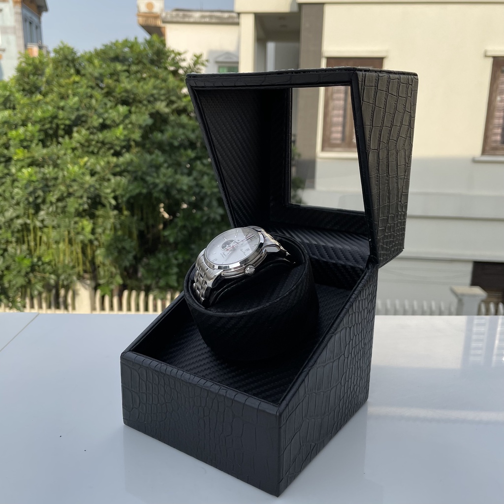 Hộp xoay đồng hồ cơ - Lên dây cót, duy trì cót đồng hồ cơ - Hộp lắc đồng hồ cơ