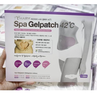Miếng dán tan mỡ bụng ttmary spa gel patch 42°c