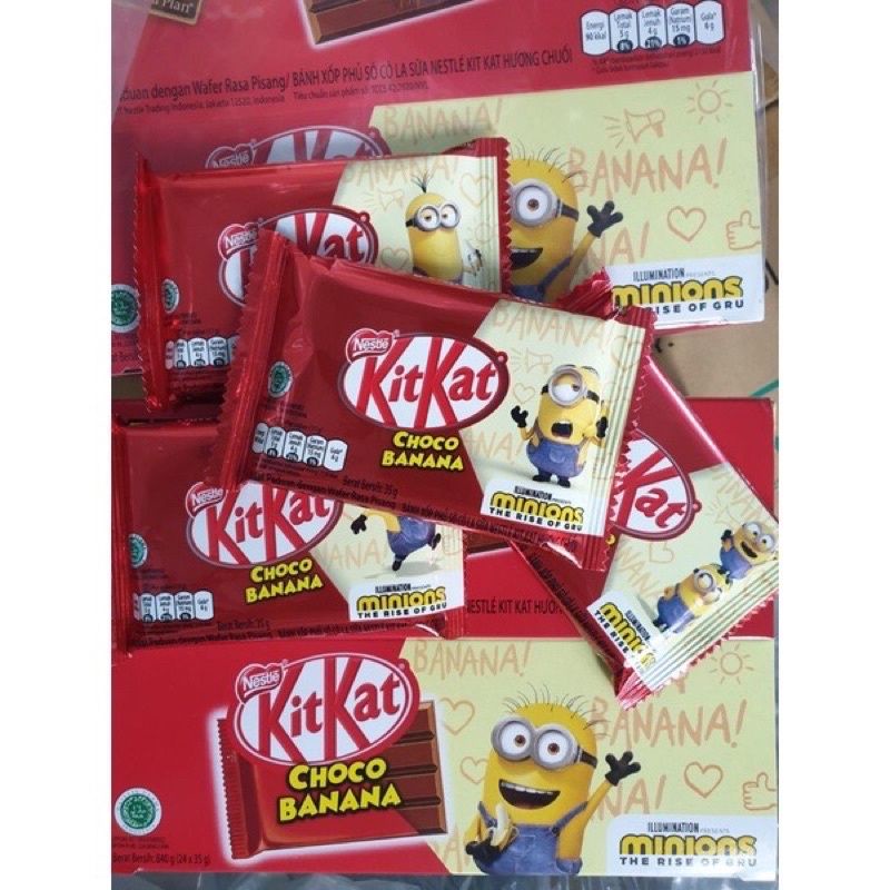 Socola kitkat banana 4F