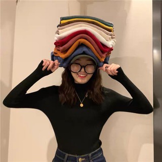 Áo Len Cổ 3p Phân Nữ Hàng Quảng Châu Loại 1❤️ Len Mềm Pha Lông Mịn❤️ÁO LEN CỔ LỌ AL694