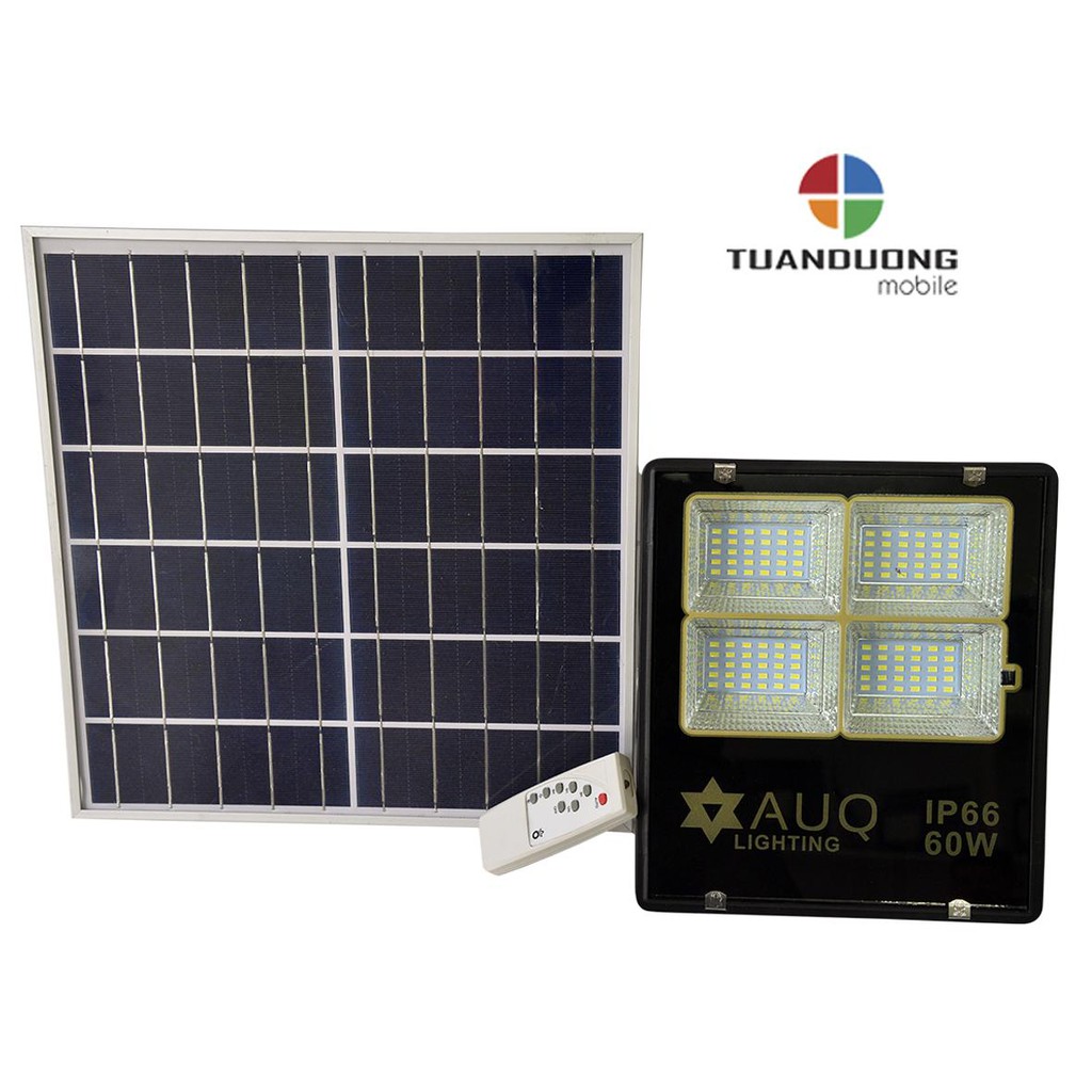 Đèn Năng Lượng Mặt Trời AUQ Solar Light. Công suất 40W