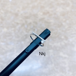 NHẪN BẠC NỮ DÁNG HỞ FREESIZE THIẾT KẾ ĐỘC LẠ