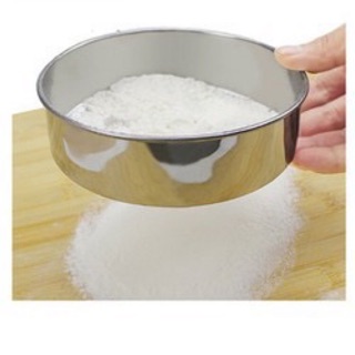 RÂY BỘT LƯỚI NHỎ INOX CHỐNG RỈ 15cm