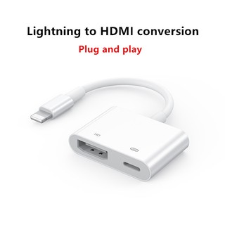 Đầu Chuyển Đổi Cổng Lightning Sang Hdmi 1080p Cho Tv Máy Chiếu Hd Tv