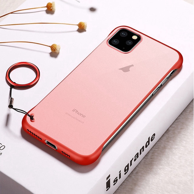 Ốp điện thoại PC cứng có vòng nhẫn cho iPhone 12 11 Pro Max XR X Xs Max 8 7 Plus | BigBuy360 - bigbuy360.vn