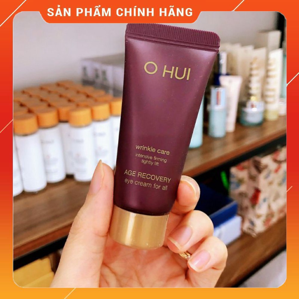 Tuýp kem mắt Ohui tím giúp trẻ hóa vùng da mắt giảm nhăn thâm và bọng mắt - Ohui Recovery eye cream for all 20ml