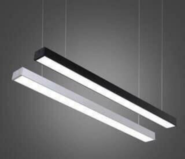 Đèn thả văn phòng đường kính 70mm*1200mm 36w và 100mm*1200mm 40w