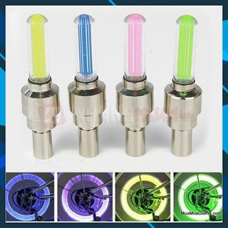 Combo 2 Đèn Led Gắn Van Xe Hình Trụ