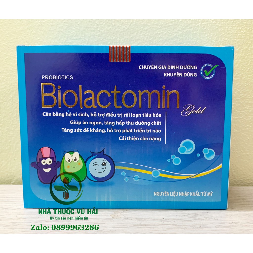 CỐM VI SINH BIOLACTOMIN GOLD - CÂN BẰNG HỆ TIÊU HÓA ĐƯỜNG RUỘT - CHỐNG TÁO BÓN - KÍCH THÍCH .