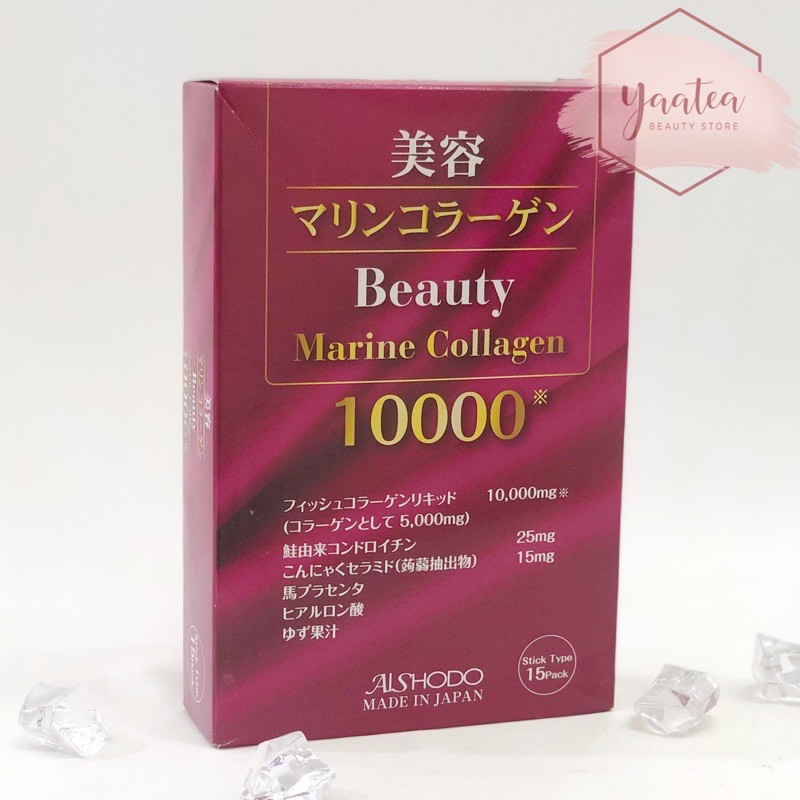 [HÀNG NHẬT GIÁ TỐT] BEAUTY MARINE COLLAGEN 10000 mg DẠNG GÓI