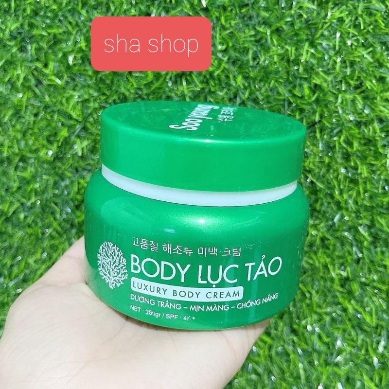 [Cam kết Chính hãng] Kem Body Lục tảo SEE YOUNG 250g date mới