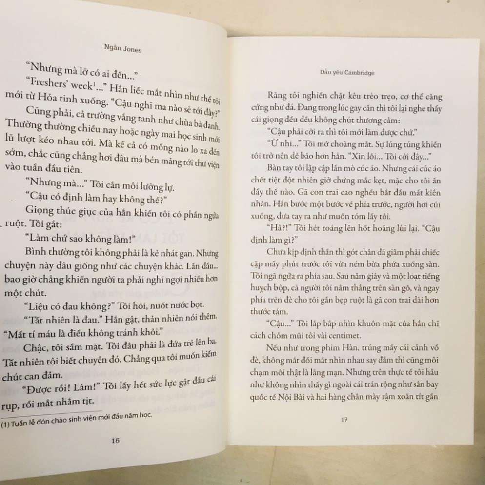 Sách - Dấu Yêu Cambridge - truyện dài - NXB Kim Đồng